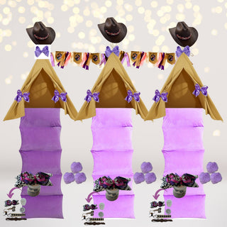 Cowgirl Birthday Party Supplies Box Chicky Chicky Bling Bling