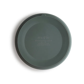 Silicone Suction Platesilicone tablewareMushieColor: Cambridge Blue