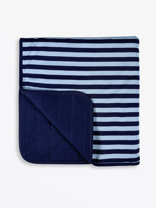 No Greater Love Blue Cotton Blanket Blankets Holy Pals Size: Baby