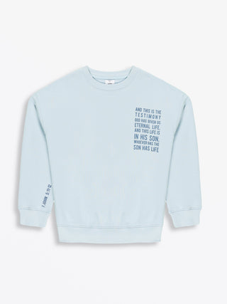 Eternal Life Skyway Fleece Crewneck Sweatshirt Sweater Holy Pals Size: 02