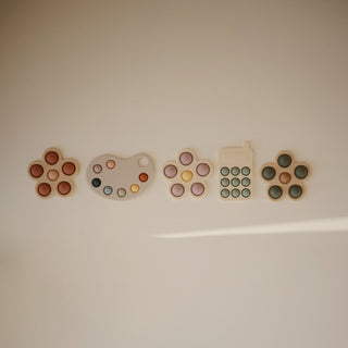 Paint Palette Press Toy Press Toy Mushie