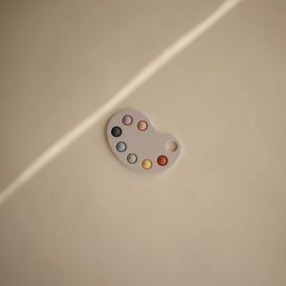 Paint Palette Press Toy Press Toy Mushie