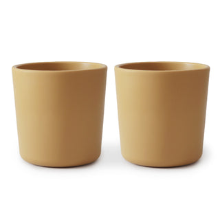 Dinnerware Cup, Set of 2 Dinnerware Mushie Color: Sage