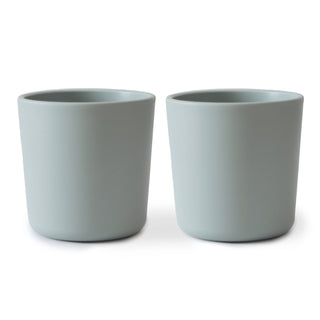Dinnerware Cup, Set of 2 Dinnerware Mushie Color: Sage