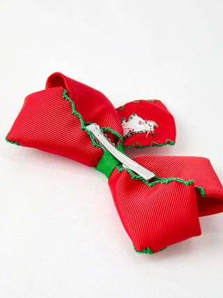 Winter Christmas tree Hair Clip Rylee Faith Designs