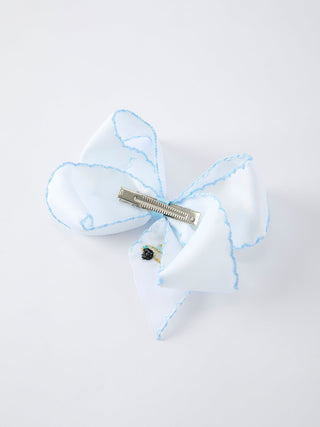 Back-to-school Truck Applique Girls Hairpin 4 Inches/6.25 inches Rylee Faith Designs
