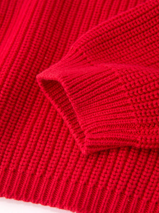 Mom and Me Winter Christmas Red "merry" Pullover Sweater