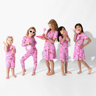 Bamboo Pajama Set with Shorts - Mean Girls: So Fetch Bellabu Bear Size: 18-24 Months