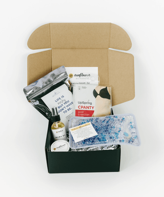 C-Section Recovery BoxPostpartum GiftSunflower MotherhoodRecovery Panty Size: Small / Medium