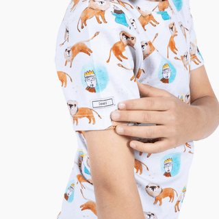 Daniel & The Lions Den PJ Shorts Set Cotton Shorts Holy Pals Size: 2