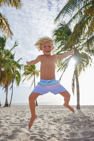 Blue Chill TrunksSwim TrunksBlueberry BaySize: 6m