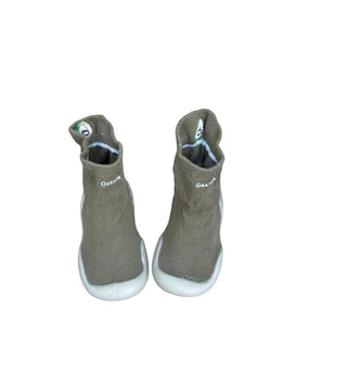 Organic Cotton Barefoot Sock Shoes – Play-Proof Comfort| Fruity Gripper Sock Shoes ozznekshoes Size: 6 - 12 Months Color: Green