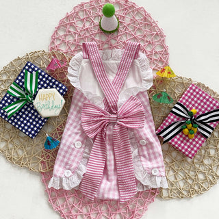 Girls Second Birthday Smocked Bubble Baby One-Pieces Seven Lantern Lane Size: 18M