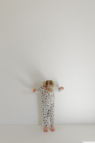Bamboo Two Piece Pajamas - Darlin' Pajamas forever french baby Size: 2/3 Years