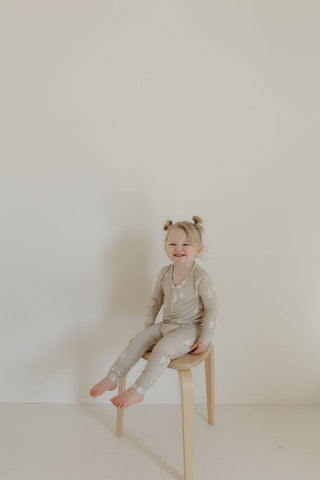 Bamboo Two Piece Pajamas | Silly Goose Pajamas forever french baby Size: 2/3 Years