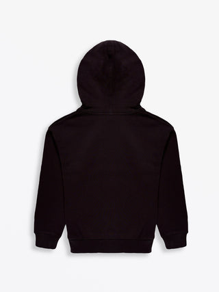 No Greater Love Vintage Washed Black Cotton Fleece Hoodie Sweater Holy Pals Size: 02
