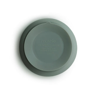Silicone Suction Bowlsilicone tablewareMushieColor: Cambridge Blue