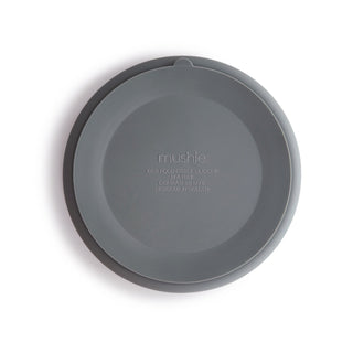 Silicone Suction Platesilicone tablewareMushieColor: Cambridge Blue
