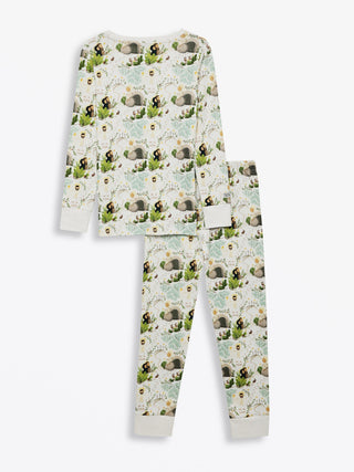 He Is Risen Cotton Long Sleeve Pajama Set Two Piece Holy Pals Size: 2