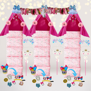 Girls Unicorn Birthday Party Sleepover in a Box Chicky Chicky Bling Bling