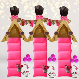 Cowgirl Birthday Party Supplies Box Chicky Chicky Bling Bling