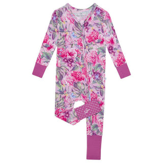 Posh Peanut Bamboo Convertible One Piece - Ellery (Floral) | Baby Riddle