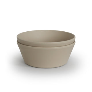 Round Dinnerware Bowl, Set of 2DinnerwareMushieColor: Vanilla