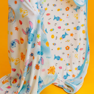 3-Layer Stretchy Quilt Blanket - Disney Stitch Dreamsicles
