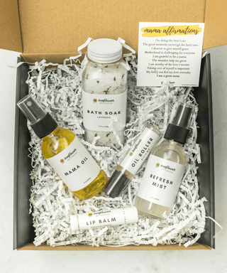 Self Care Gift Box Bath & Body Gift Set Sunflower Motherhood
