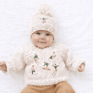 Alpine Ski and Snowboard Sweater for Baby & Toddler Huggalugs Size: 0-6 months