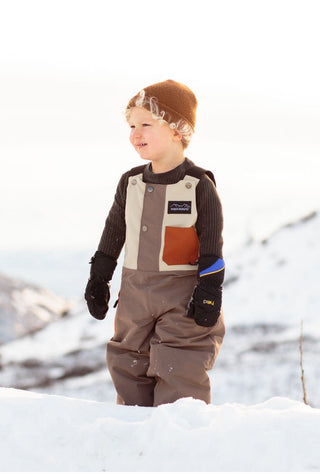 Waterproof Snow bib for youth and toddlerKeep the Littles WildSize: 1-2Y