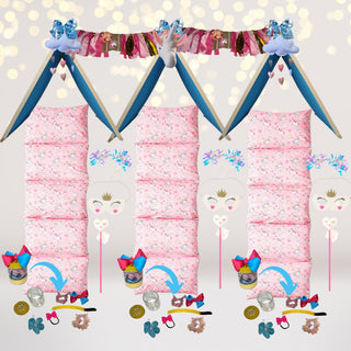 Girls Unicorn Birthday Party Sleepover in a Box Chicky Chicky Bling Bling