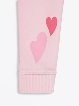 No Greater Love Pink Cotton Fleece Jogger Jogger Holy Pals Size: 02