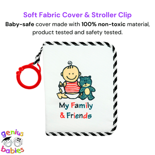 Baby's First Photo Album - Baby & Teddy Bear Baby Product Genius Babies Toys