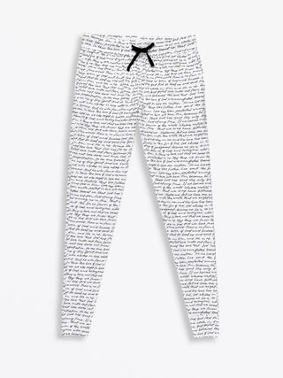 Love One Another Cotton Womens PJ Jogger Set Adult Women's Pajamas Holy Pals Size: XS