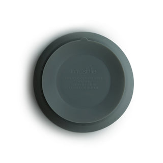 Silicone Suction Bowlsilicone tablewareMushieColor: Cambridge Blue