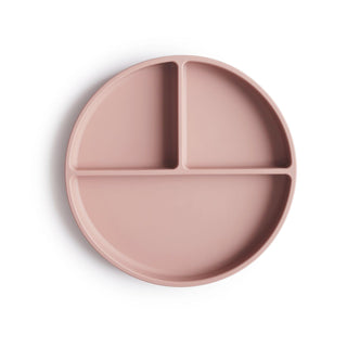Silicone Suction Platesilicone tablewareMushieColor: Blush