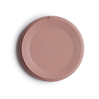 Silicone Suction Platesilicone tablewareMushieColor: Cambridge Blue
