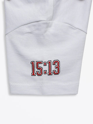 No Greater Love White Cotton Short Sleeve T-Shirt T-Shirt Holy Pals Size: 02