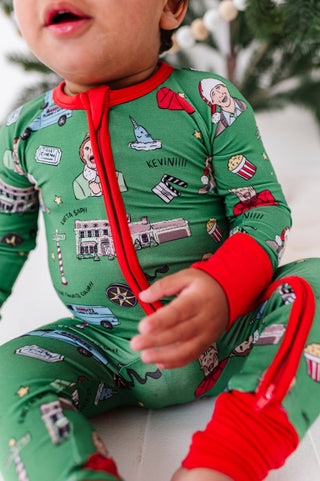 Cozy with the Classics Bamboo Convertible Footie Romper - PRE-ORDER Kiki + Lulu Size: 0-3 Months