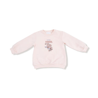 Oversize Sweatshirt and Baby Bell Set, Future Cowgirl 410S Angel Dear Size: 6-12M