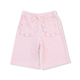 Oversized Shirt with Wide Leg Pant Set, Velour Teddy Bear 410VS Angel Dear Size: 6-12M