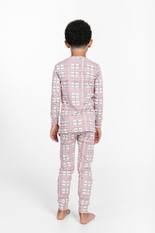 Prophecy Plaid PJ Long Sleeve Set Cotton Two Piece Holy Pals Size: 02