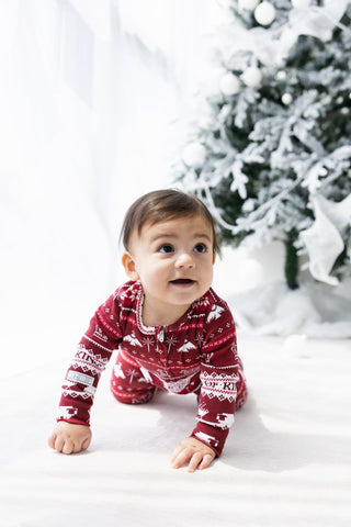 King of Kings Ruby Red Footed Onesie Cotton Onesie Holy Pals Size: 00-03M