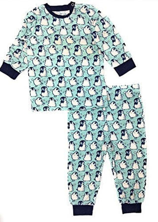 Bamboo Long Sleeve Pajama Set - Penguins Kozi & Co.