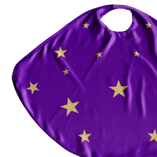 Bailey and Ava Superhero Star Power Cape Set - Purple | Baby Riddle