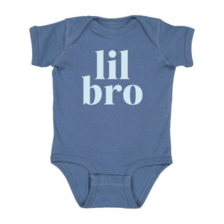 Lil Bro Short Sleeve Bodysuit - Pregnancy AnnouncementSweet WinkSize: 0-3M