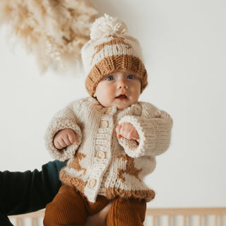 Oh Deer Cardigan Sweater Huggalugs Size: 0-6 months