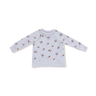 Raglan Sweatshirt and Jogger Set - Football Field Goal 493 Angel Dear Size: 6-12M