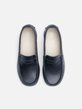 Alex Navy Loafers childrenchic